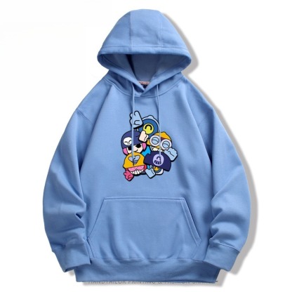 荒野亂鬥新款 親子情侶男女連帽衛衣