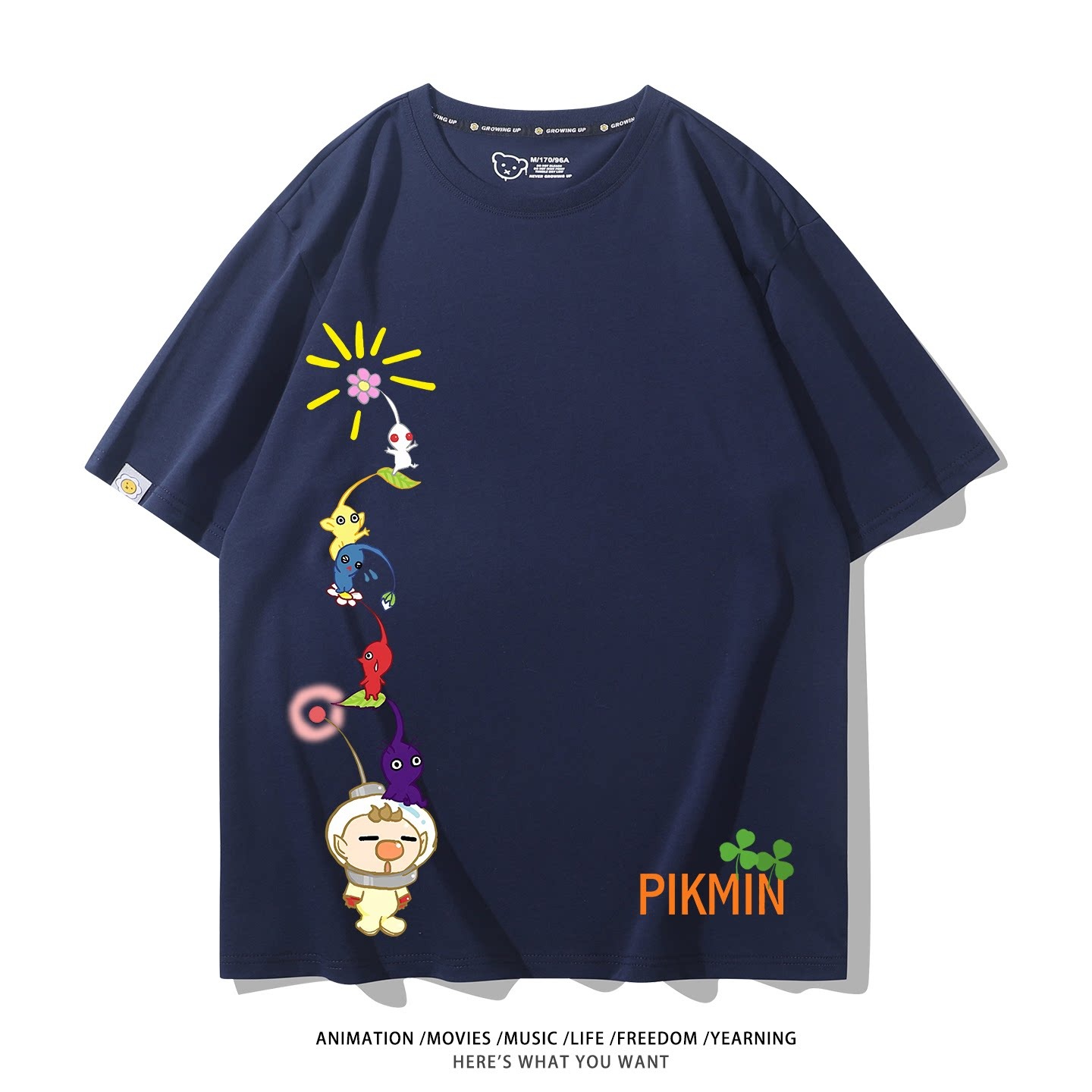 皮克敏PIKMIN4 印花短袖T恤