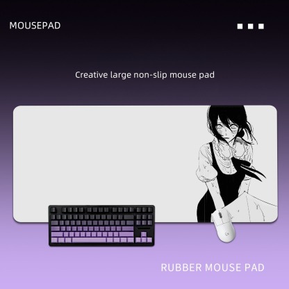 鏈鋸人蕾塞 主題桌墊 布質滑鼠墊