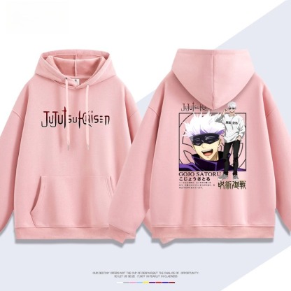 咒術回戰五條悟 2025秋冬新款親子情侶裝連帽衛衣
