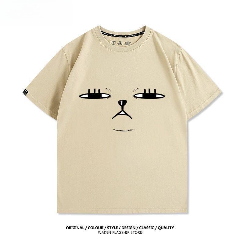 膽大黨 2026親子情侶男女同款 印花短袖T恤