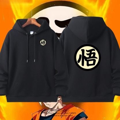 七龍珠 聯名衛衣新款 親子情侶裝連帽衛衣