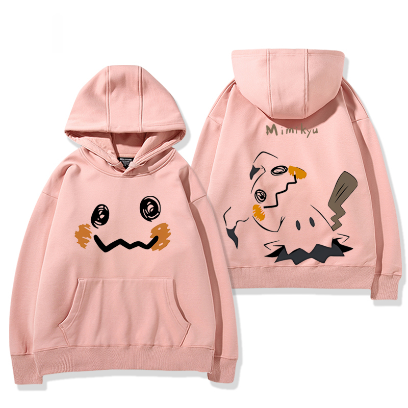 寶可夢 聯名衛衣2024秋冬新款親子情侶裝薄絨款連帽衛衣