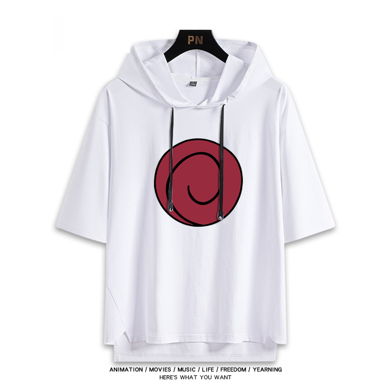 火影忍者 連帽短袖T恤