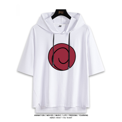 火影忍者 連帽短袖T恤