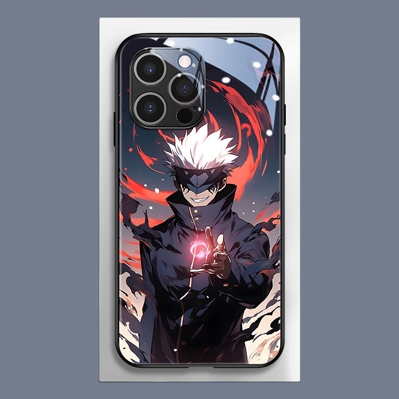 五條悟新款高清全包防摔玻璃殼