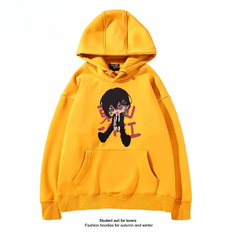 鏈鋸人 聯名衛衣2025秋冬新款 親子情侶裝連帽衛衣