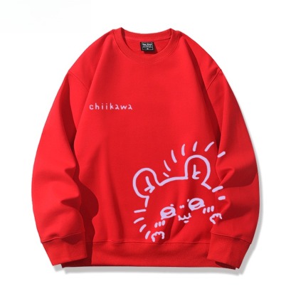 Chiikawa 聯名親子情侶裝 圓領長袖