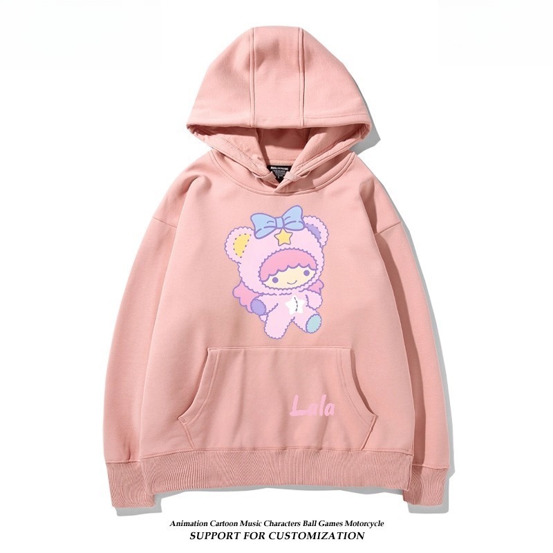 雙子星little twinstars新款 親子情侶男女連帽衛衣