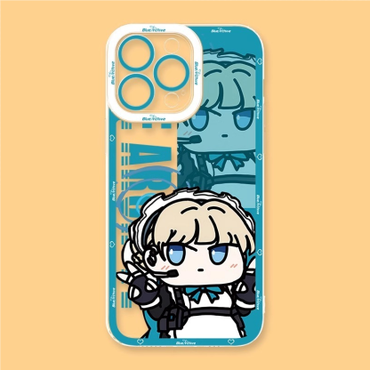 蔚藍檔案天使眼透明防摔軟殼