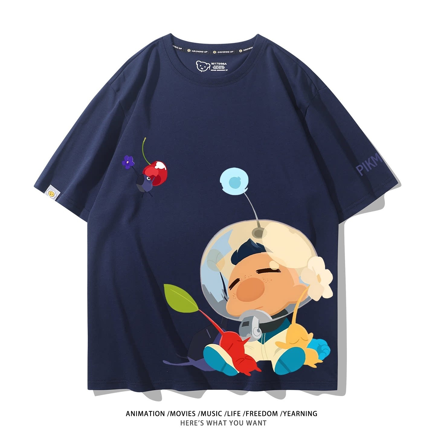 皮克敏PIKMIN4 印花短袖T恤