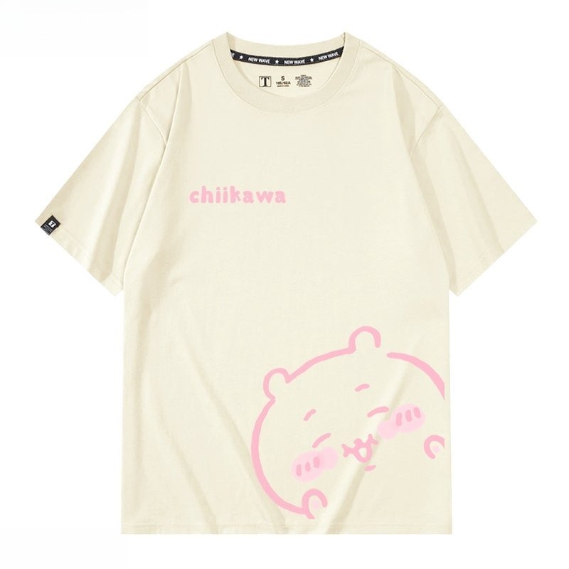 Chiikawa 2026親子情侶男女同款 印花短袖T恤