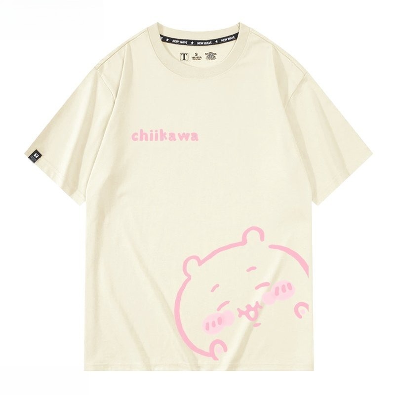 Chiikawa 2026親子情侶男女同款 印花短袖T恤