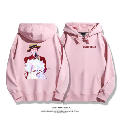 GD權志龍 2025秋冬新款 親子情侶男女連帽衛衣