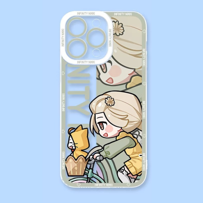 無限暖暖天使眼透明防摔軟殼