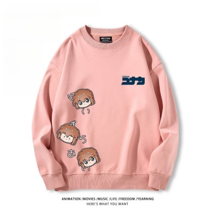 名偵探柯南 聯名親子情侶裝 圓領長袖