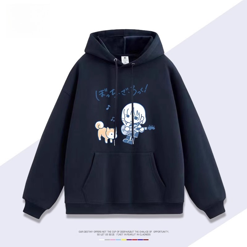 孤獨搖滾 聯名衛衣2025秋冬新款親子情侶裝連帽衛衣