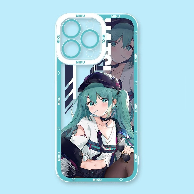 初音未來天使眼透明防摔軟殼