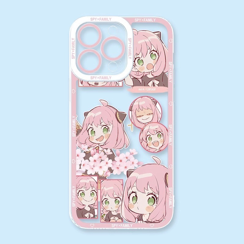 蘋果 系列間諜家家酒天使眼透明防摔軟殼