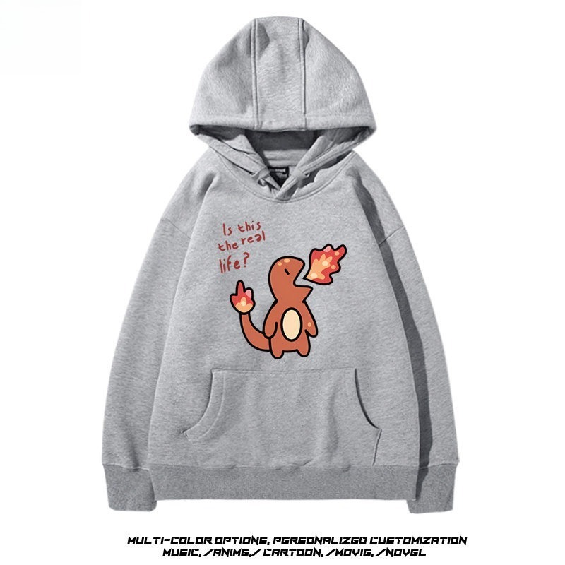 精靈寶可夢 聯名衛衣新款 親子情侶裝連帽衛衣