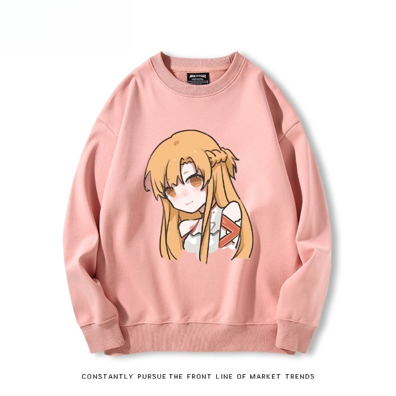 刀劍神域 聯名親子情侶裝 圓領長袖