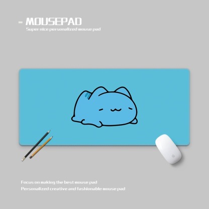 貓貓蟲 主題桌墊 布質滑鼠墊