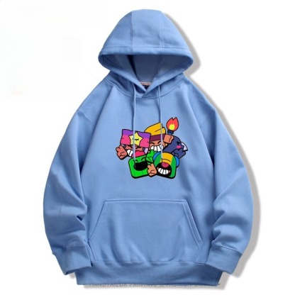 荒野亂鬥新款 親子情侶男女連帽衛衣