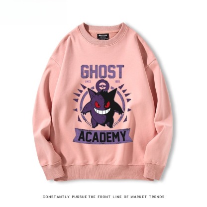 寶可夢耿鬼 聯名親子情侶裝 圓領長袖