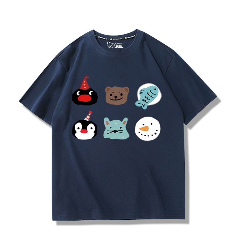 Pingu企鵝家族周邊 印花短袖T恤