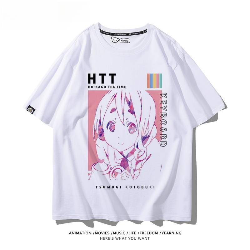 輕音少女 印花短袖T恤