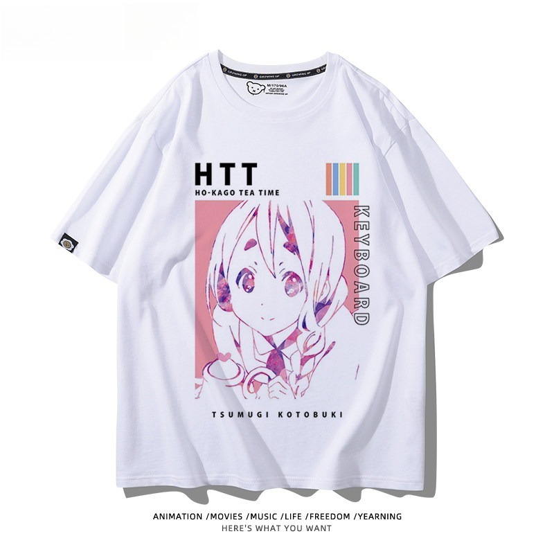 輕音少女 印花短袖T恤