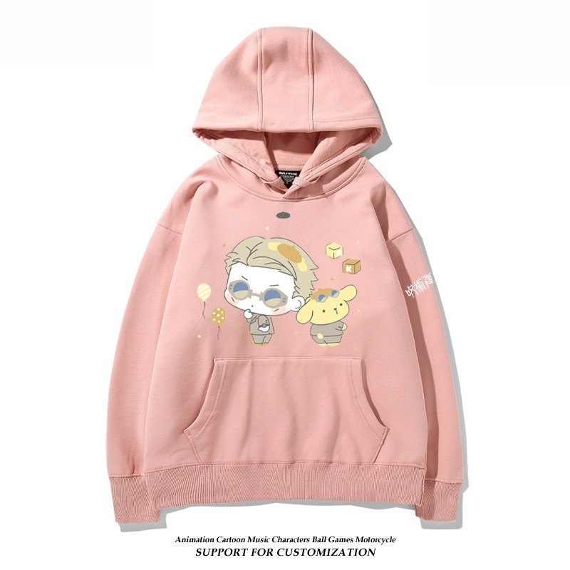 咒術迴戰 聯名衛衣2026秋冬新款親子情侶裝連帽衛衣