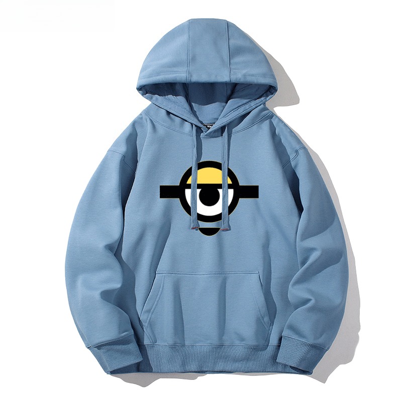 神偷奶爸小黃人新款 親子情侶男女連帽衛衣