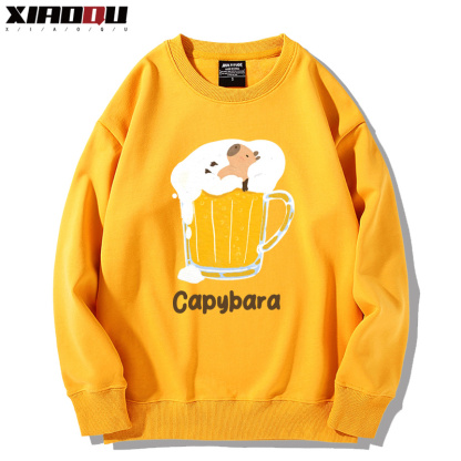 卡皮巴拉 2024親子情侶裝 圓領長袖