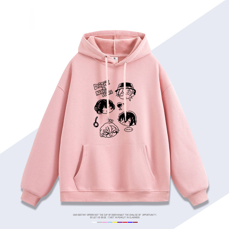 文豪野犬 聯名衛衣2025秋冬新款 親子情侶裝連帽衛衣