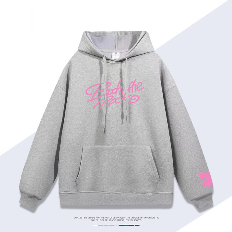 孤獨搖滾 聯名衛衣2025秋冬新款 親子情侶裝連帽衛衣