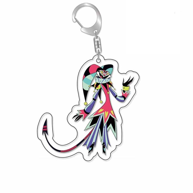 地獄客棧亞克力鑰匙扣 掛件 Hazbin Hotel動漫周邊掛飾【單買三件起送】