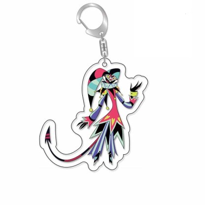 地獄客棧亞克力鑰匙扣 掛件 Hazbin Hotel動漫周邊掛飾【單買三件起送】