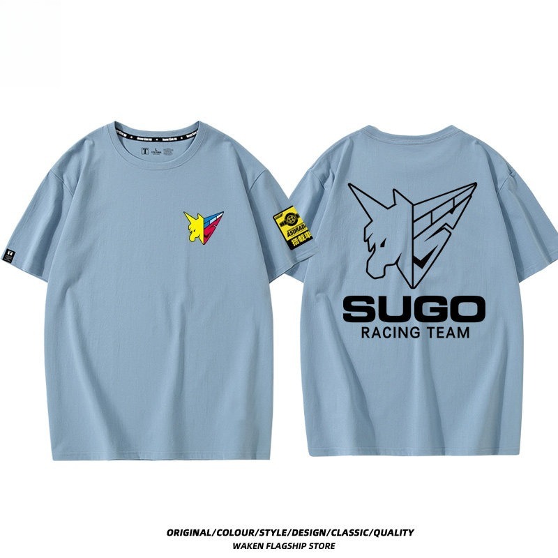 閃電霹靂車菅生車隊SUGO 印花短袖T恤