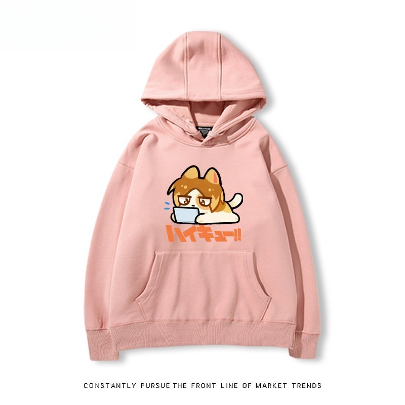 排球少年 聯名衛衣2026秋冬新款 親子情侶連帽衛衣