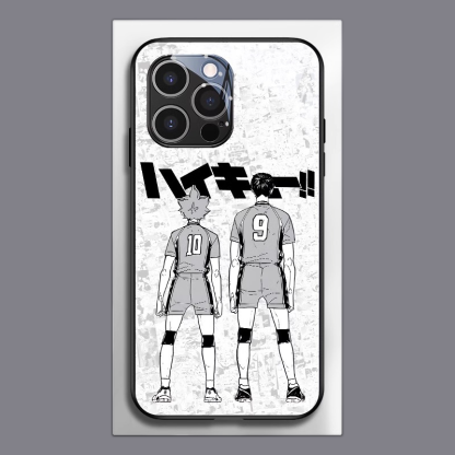 排球少年新款高清全包防摔玻璃殼