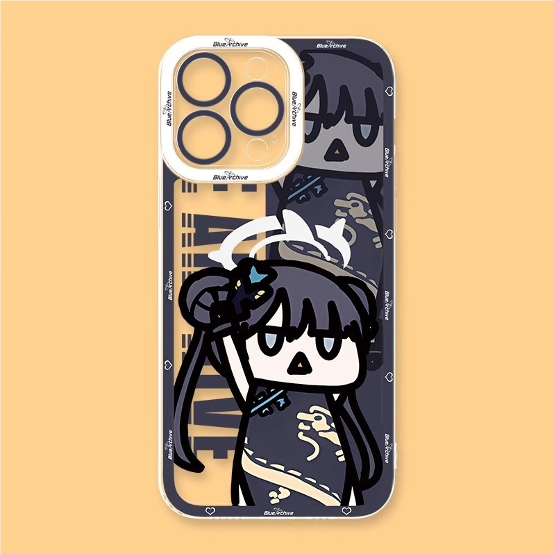 蔚藍檔案天使眼透明防摔軟殼