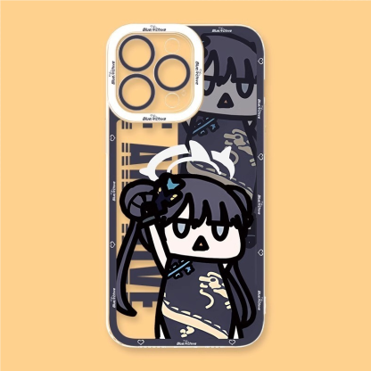 蔚藍檔案天使眼透明防摔軟殼