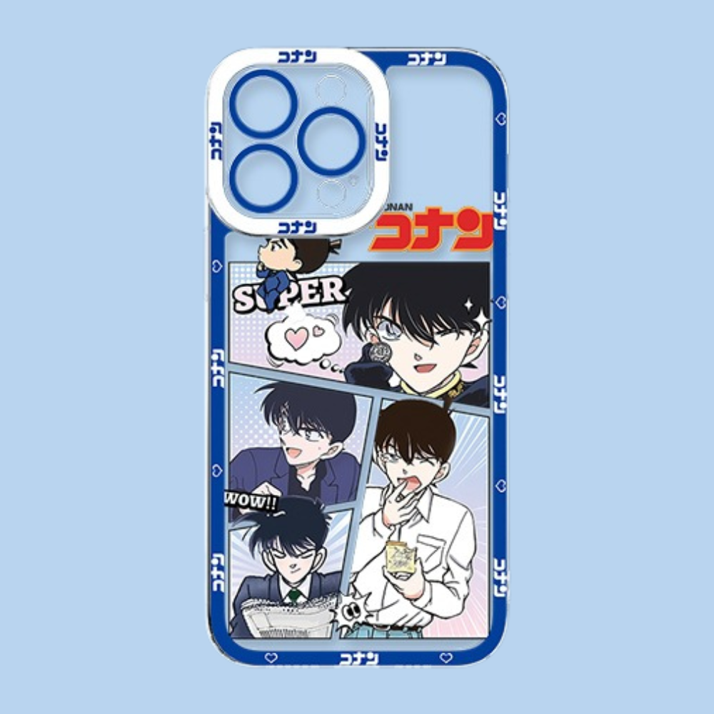 名偵探柯南天使眼透明防摔軟殼