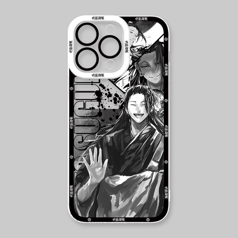 蘋果 系列咒術迴戰天使眼透明防摔軟殼