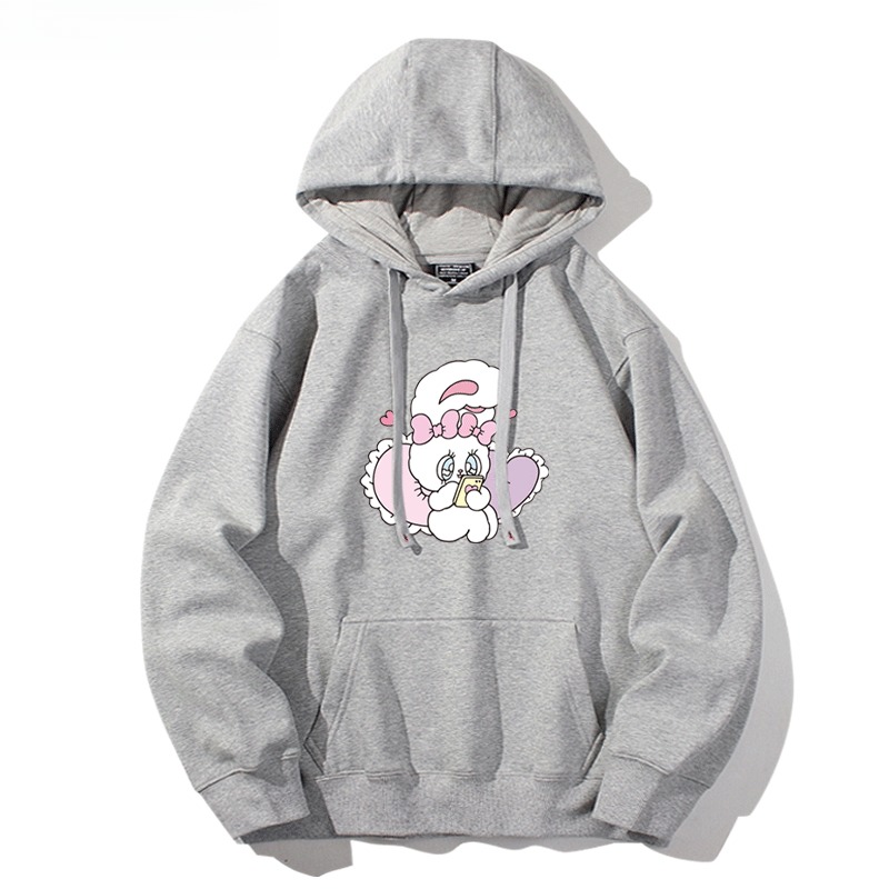 艾丝樂小兔 親子情侶男女連帽衛衣