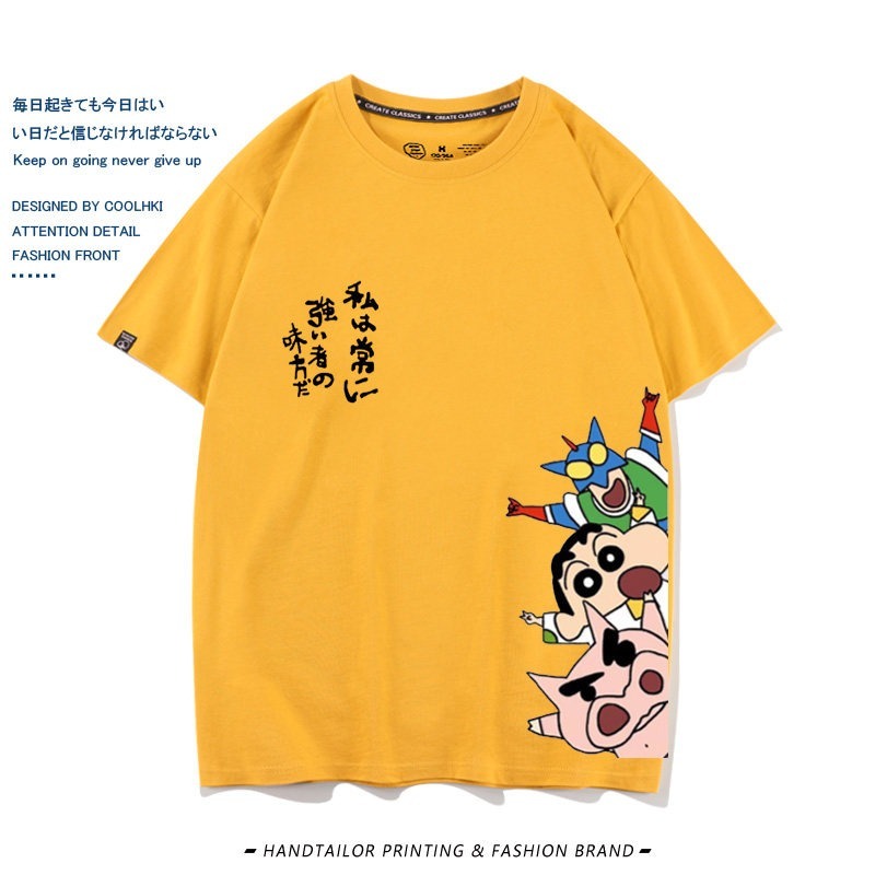 蠟筆小新周邊 印花短袖T恤