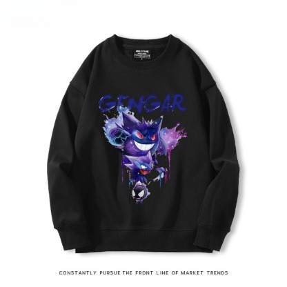 寶可夢耿鬼 聯名親子情侶裝 圓領長袖