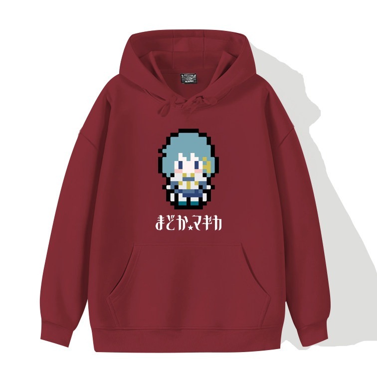 魔法少女小圓新款 親子情侶裝連帽衛衣