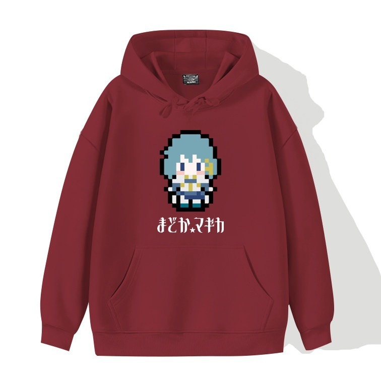 魔法少女小圓新款 親子情侶裝連帽衛衣